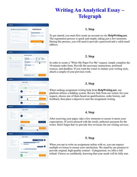 Writing An Analytical Essay Telegraph Pdf