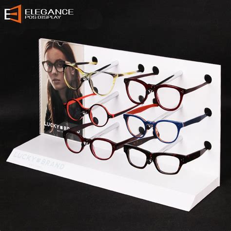 Hot Sale New Style Customized Acrylic Desktop Sunglasses Display Shelf