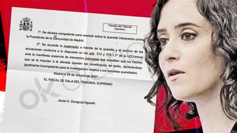 La Fiscal A Del Tribunal Supremo Archiva La Acusaci N Contra Isabel