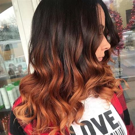 Balayage cobrizo Descubre la nueva coloración que es tendencia FMDOS