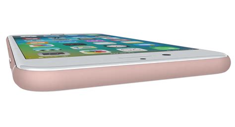 Apple Iphone Plus Oro Rosa Modelo D Ds Max Fbx Obj Wrl