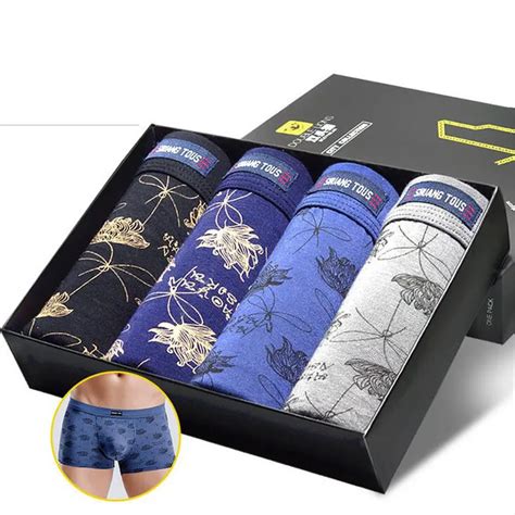 Fashion Men Underwear Boxers Quality Sex Men Underwear Famous Brand