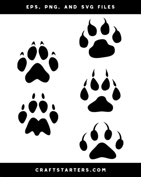 Free Lion Paw Print Svg Svg Png Eps Dxf File