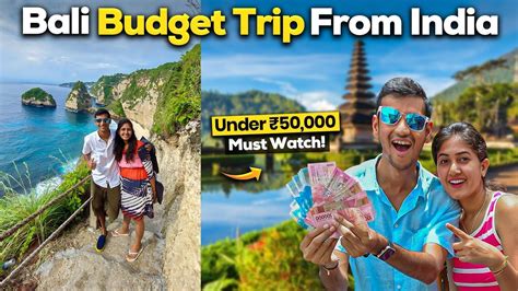 How To Plan Bali Trip In Less Budget From India Complete Guide Youtube