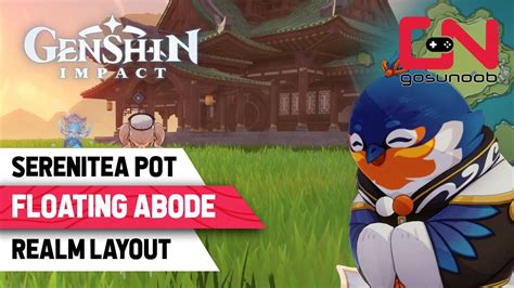 Serenitea Pot Genshin Impact Realm Layout Floating Abode Preview