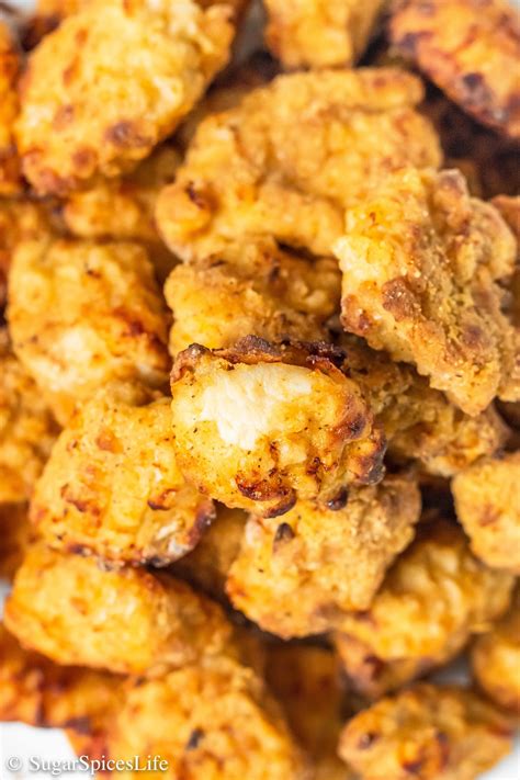 Air Fried Chicken Nuggets Recipe - Sugar Spices Life