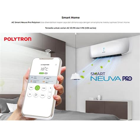 Polytron Ac Wall Mounted Split Standard Smart Neuva Pro Pk Pac