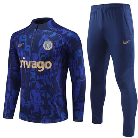 Sudadera Entrenamiento Chelsea Fc Azul Futboloo