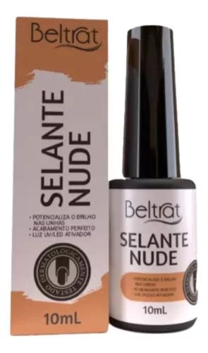 Selante Led Uv Top Coat Cor Nude 10ml Beltrat MercadoLivre