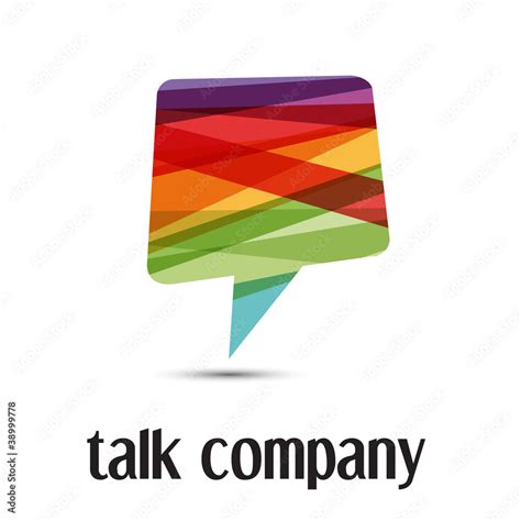 Logo talking # Vector Stock Vector | Adobe Stock