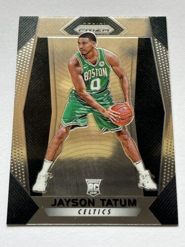 Panini Prizm Jayson Tatum Boston Celtics Rookie Card Rc Ebay