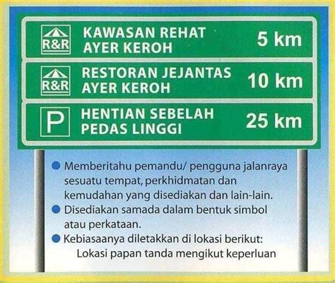 Papan Tanda Jalan Raya Dan Fungsinya Jenis Jenis Rambu Lalu Lintas