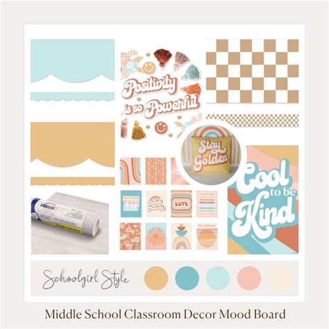 Middle School Classroom Decor | Schoolgirl Style