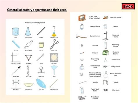 Diagram Of Science Equipment Or Apparatus Quizlet