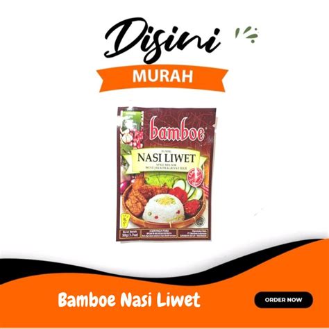 Jual Bamboe Bumbu Instan Nasi Liwet Shopee Indonesia