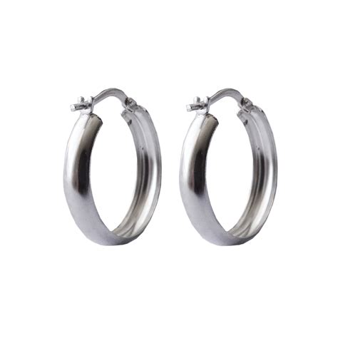 Ripley AROS ARGOLLAS LISA 2 CM PLATA 925