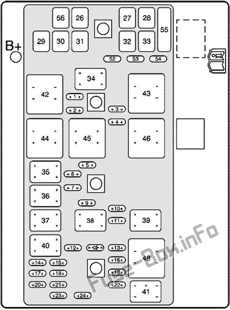 Sch Ma De Fusibles Et Relais Pour Pontiac Grand Prix