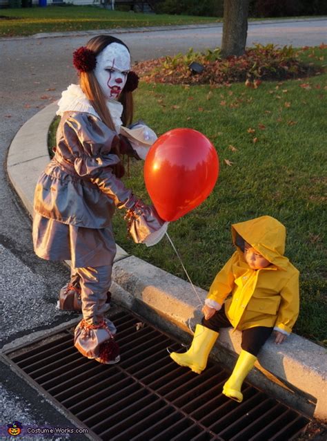 IT Pennywise and Georgie Kids Costume | Creative DIY Costumes