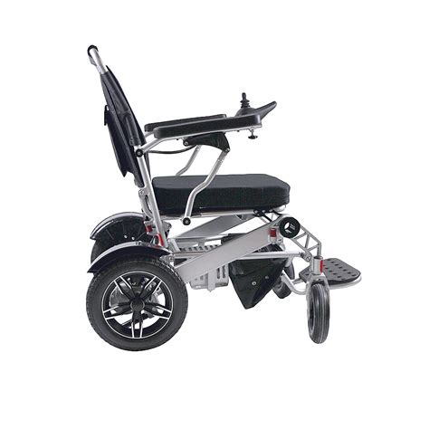 Portable Foldable Aluminum Alloy Electric Wheelchair With Remote