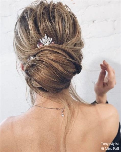 Trendy Low Bun Wedding Updos And Hairstyles Unique Wedding