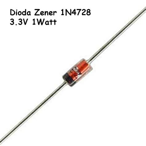 Jual Dioda Zener 3 3V 1W Diode 1N4728 3V3 1 Watt 1N 4728 Shopee Indonesia