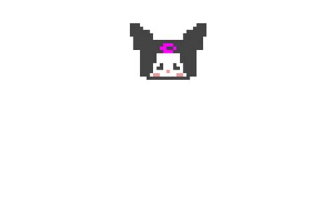 Kuromi pixel art