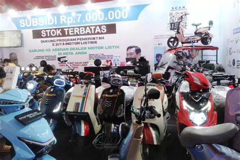 Menggiurkan Subsidi Rp7 Juta Untuk Setiap Pembelian Unit Motor Listrik