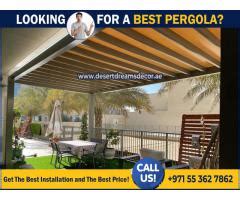 Low Maintenance Aluminum Pergola Uae Louvered Pergolas Dubai