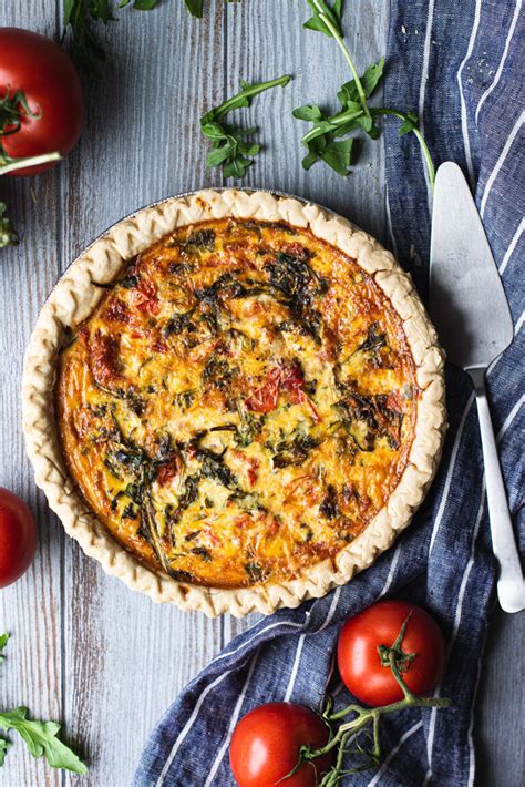 Roasted Tomato Quiche Recipe Superman Cooks