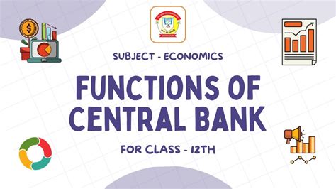 Functions Of Central Bank Money And Banking Class 12 Economics