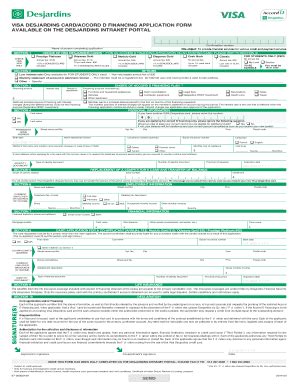 Desjardins Financing