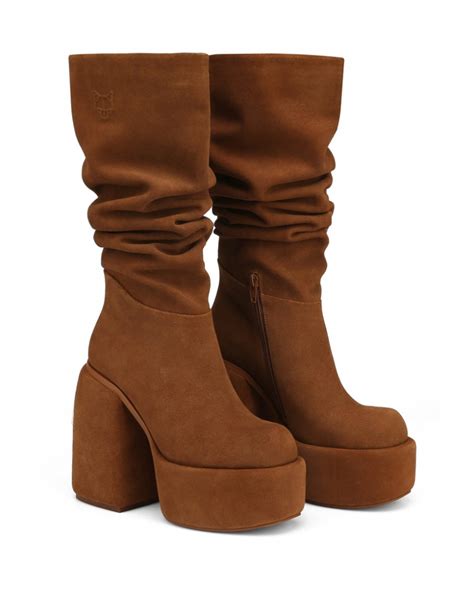 Botas Naked Wolfe Baratas Originales Space Mujer Marrom Mexico