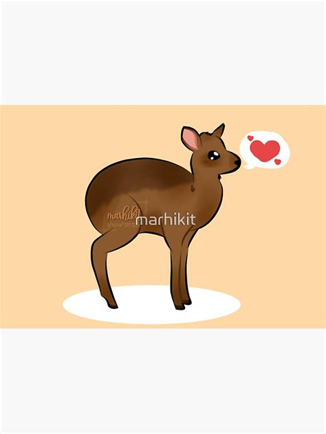 "Pilandok | Philippine Mouse Deer" Sticker for Sale by marhikit | Redbubble