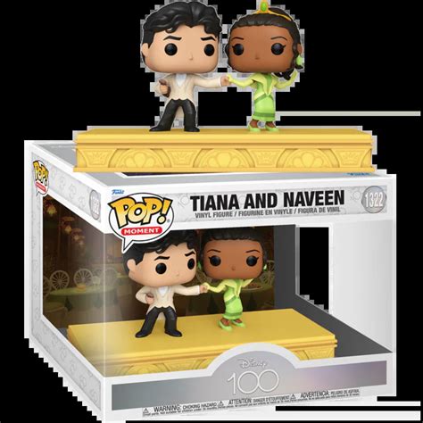 Funko Moment Tiana And Naveen Disney 100 1322