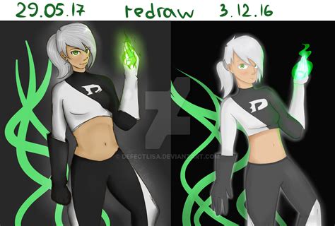 Danielle Phantom Redraw By Defectlisa On Deviantart