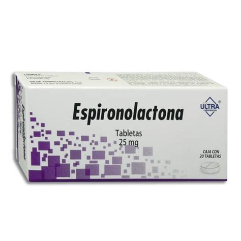 ESPIRONOLACTONA 25 MG C 20 ULTRA BSPharma