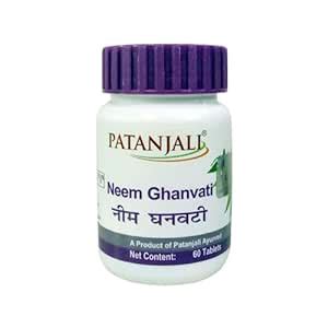 Buy PATANJALI DIVYA NEEM GHAN VATI 40 G Online At Low Prices In India