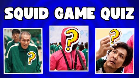 Squid Game Quiz Challenging Questions Youtube