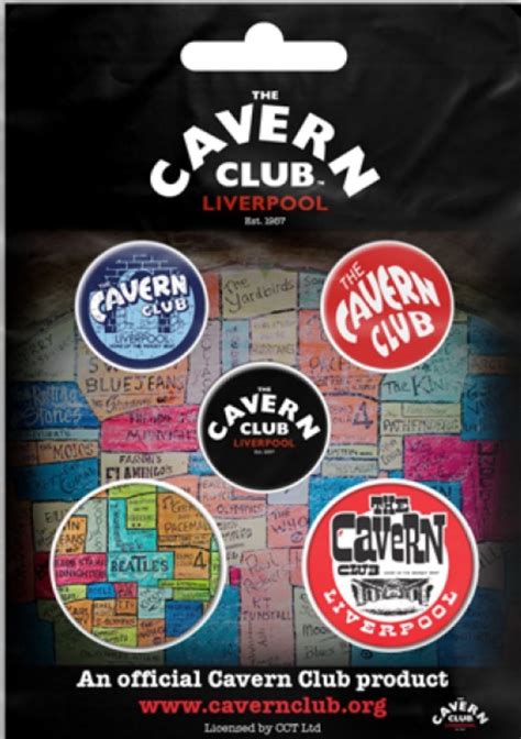 The Cavern Club Badge Pack – 5 pack - Cavern Club