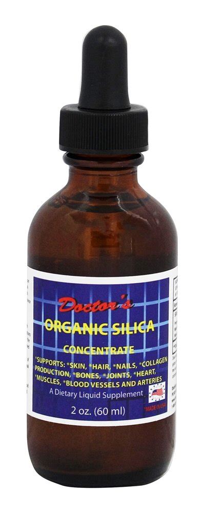 Organic Silica Liquid Silica Silica Supplements Define Silicea