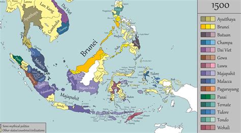 Nusantara Map : r/FilipinoHistory