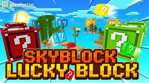 Skyblock Lucky Block by Pixelusion (Minecraft Marketplace Map ...