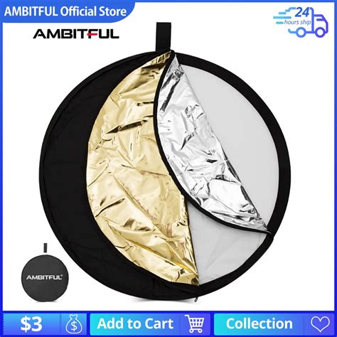 Ambitful In Cm Cm Cm X Cm Silver White Gold Portable