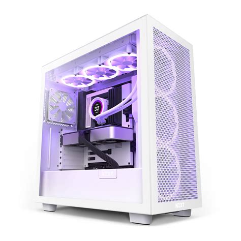 Nzxt H7 Air Flow Atx Mid Tower Gaming Case 360mm Radiator Support