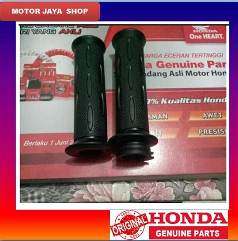 Jual Handle Grip Stang Pegangan Karet Gas Honda Vario Karbu Di Lapak