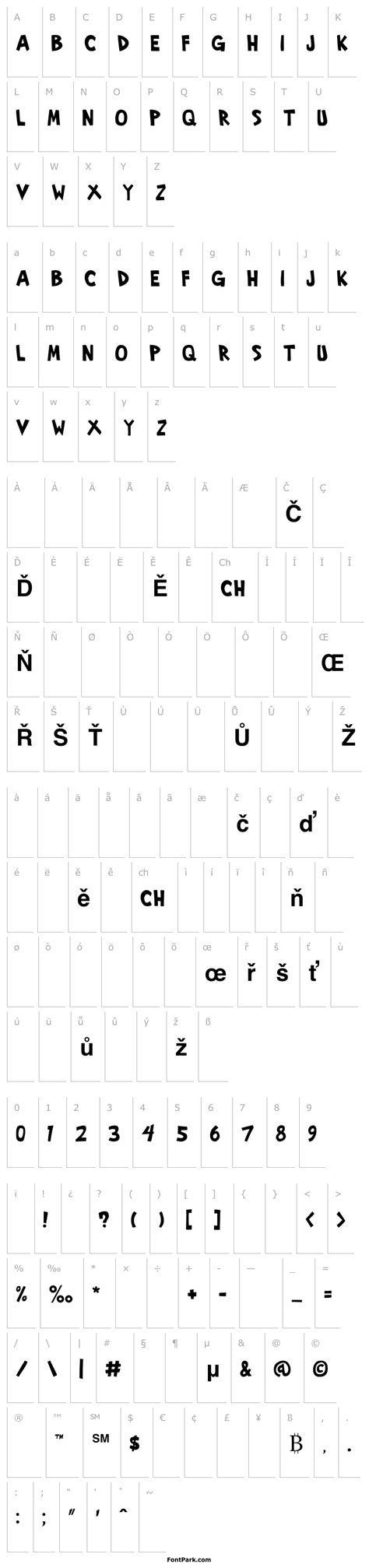 IndyEffects Bold Font FontPark