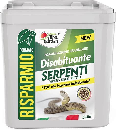 Disabituante Repellente Barriera Per Serpenti Albagarden Dissuasore