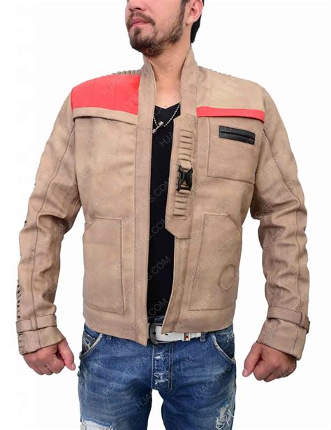 Poe Dameron Jacket Star Wars Finn Leather Jacket