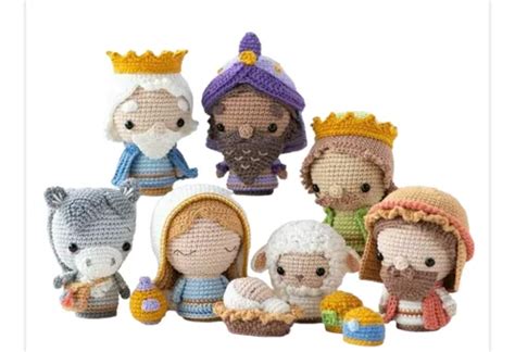 Nacimiento Amigurumi Tejido A Crochet Meses Sin Intereses