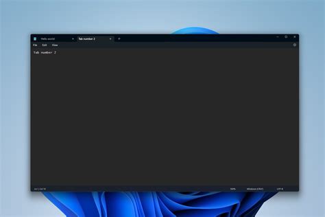 Windows 11 Notepad Finally Gets Tab Support In The Dev Channel